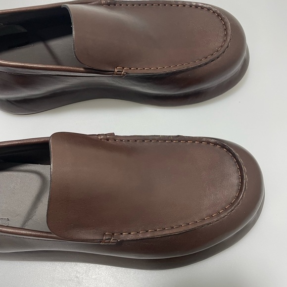 Jacquemes’ Les Moccasins Bricciola Brown Leather Platforms Men’s EU 44/ US 11 main image 5